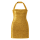 The Serena Dress - Yellow Gold