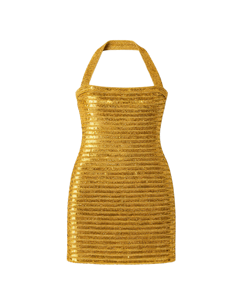 The Serena Dress - Yellow Gold