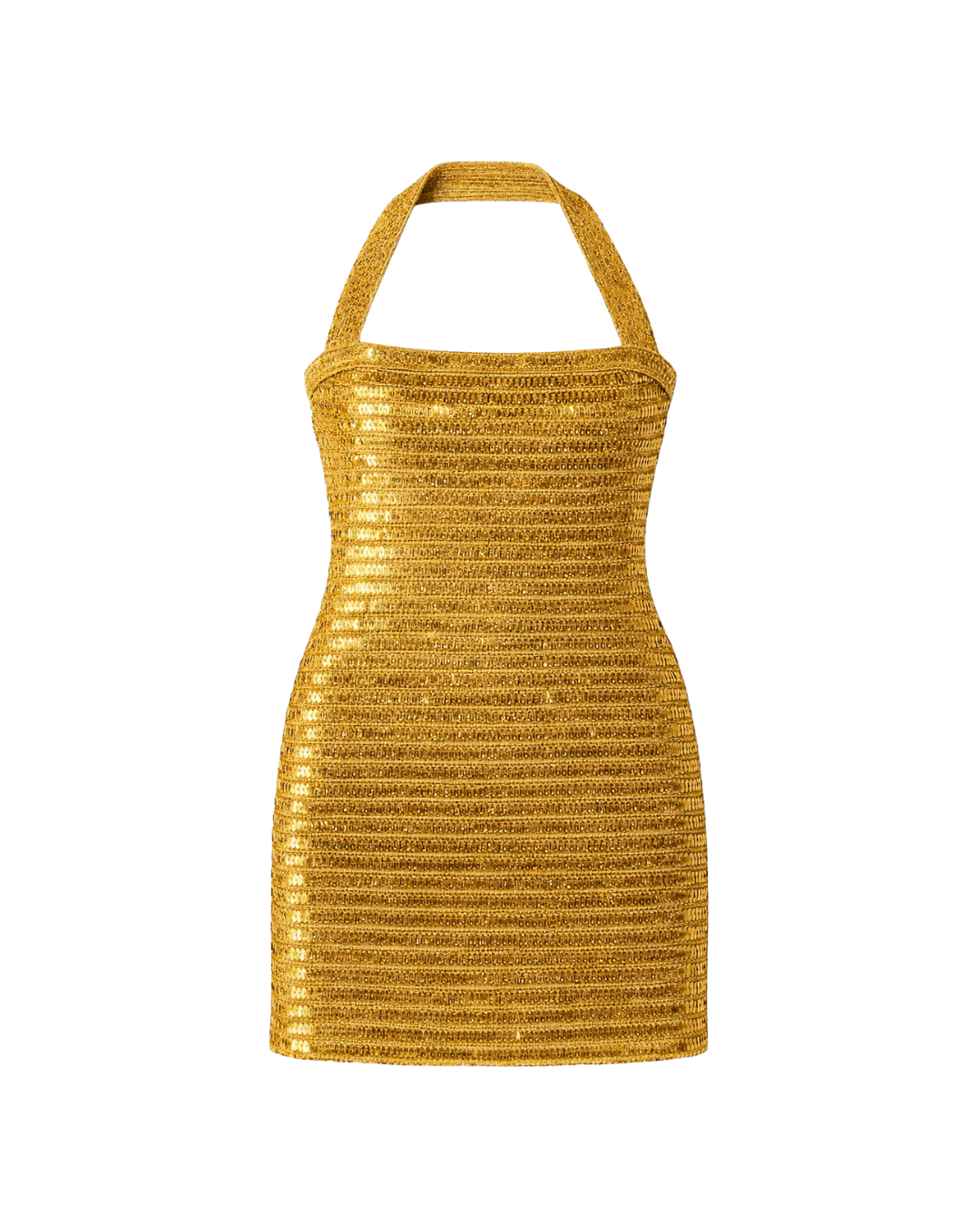 The Serena Dress - Yellow Gold