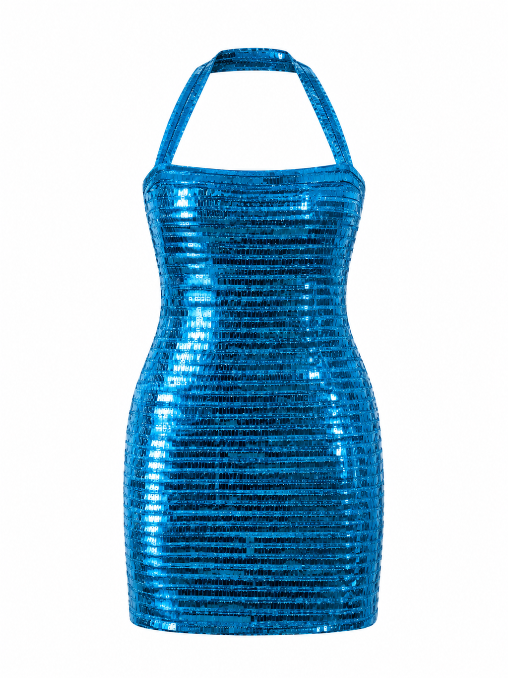 The Serena Dress - Aqua blue
