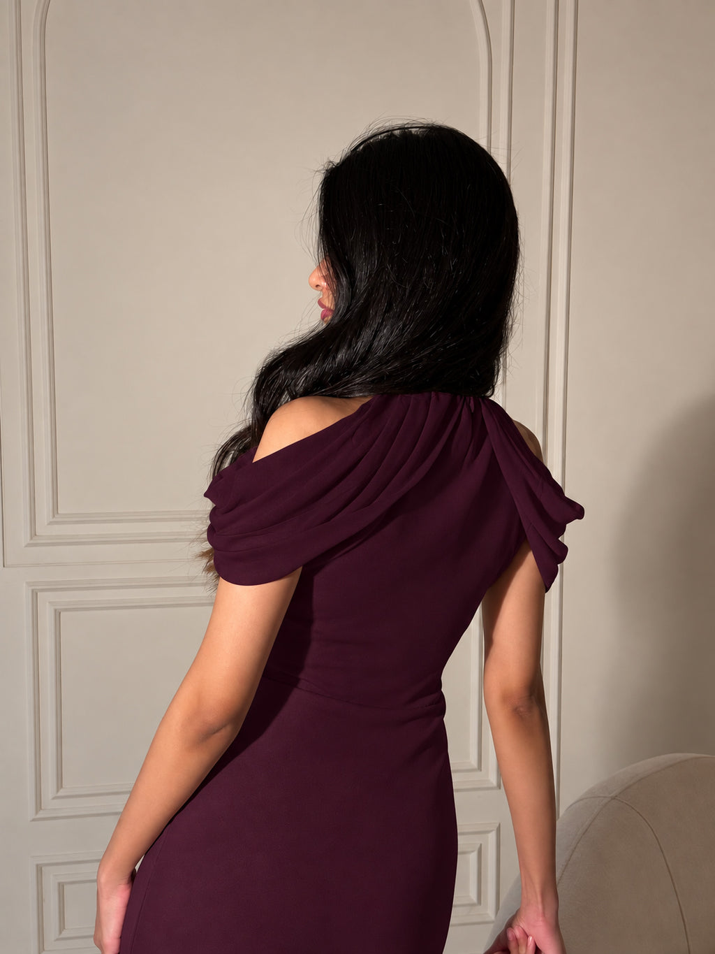 The Diana Dress - Plum