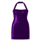 The Serena Dress -  Electric Purple