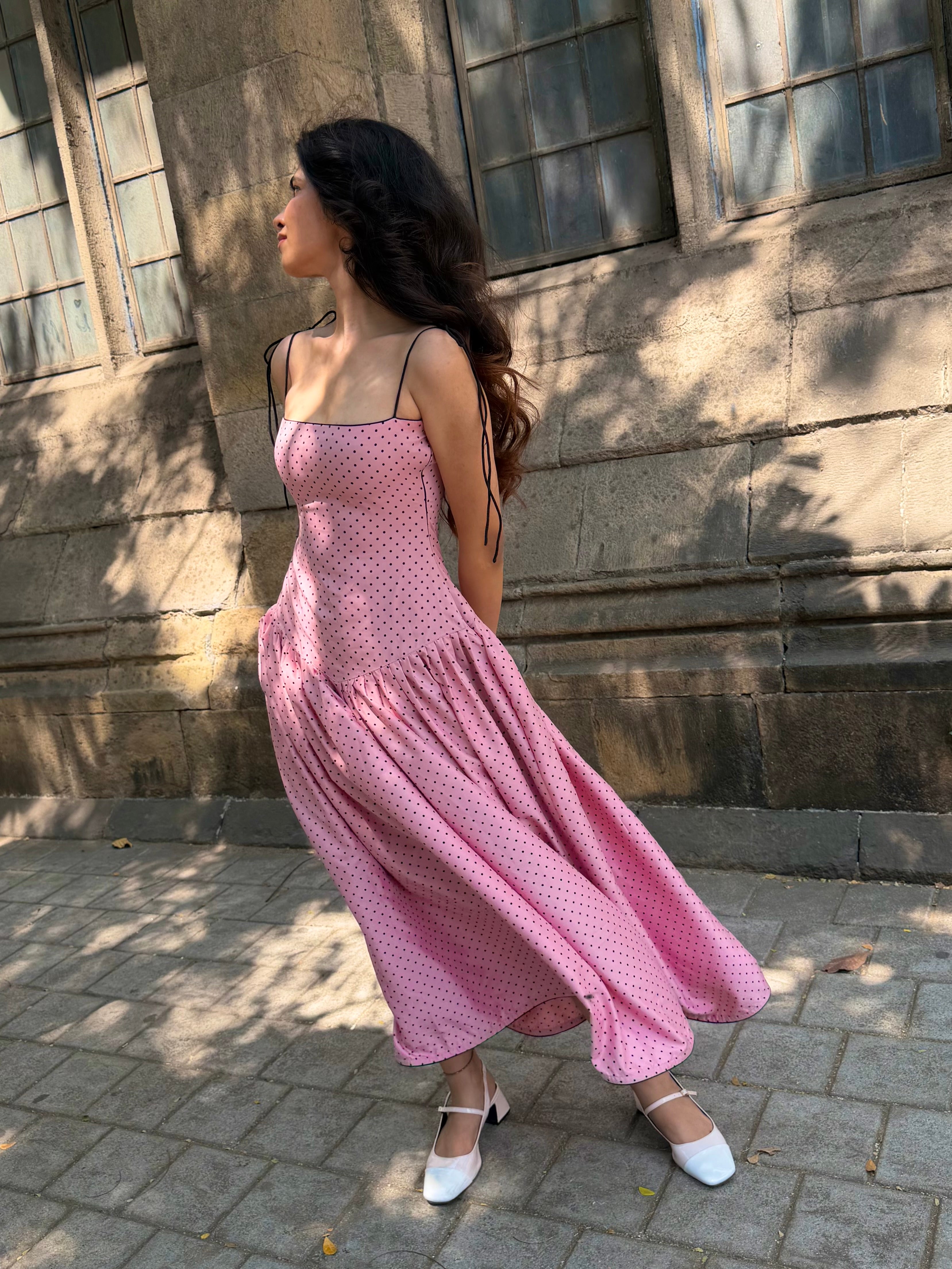 The Daydream Dress – in Blush Pink