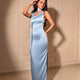The Elara Dress - Soft Blue