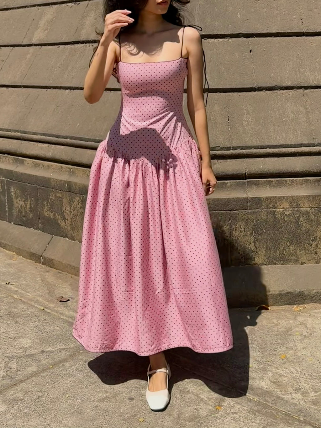 The Daydream Dress – in Blush Pink