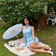 The Bloom Satin Mini - Powder Blue