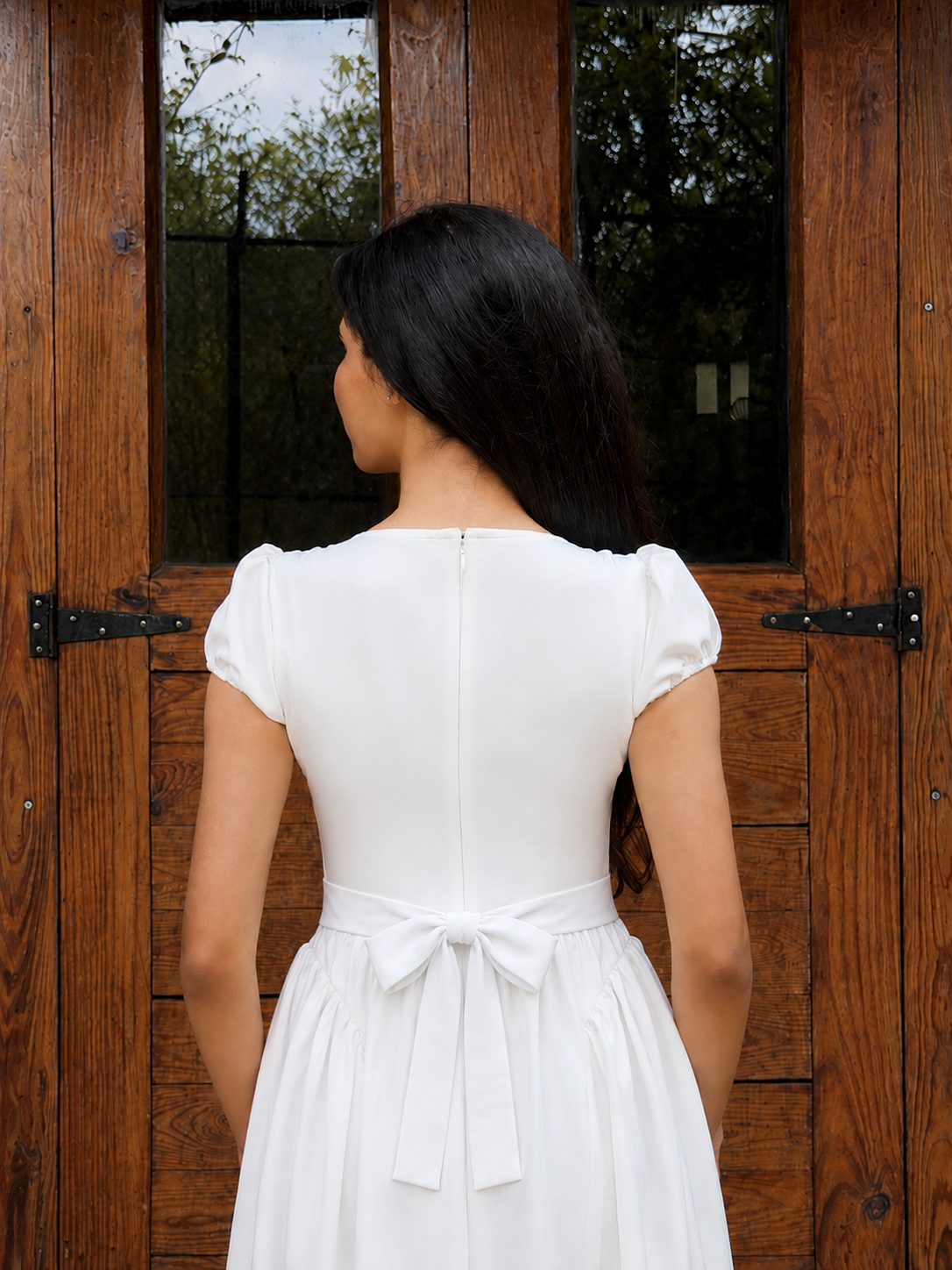 Luna Midi - Pearl White