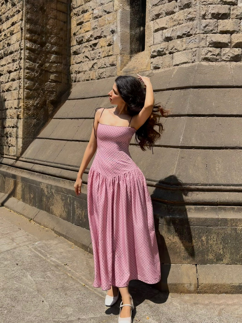 The Daydream Dress – in Blush Pink