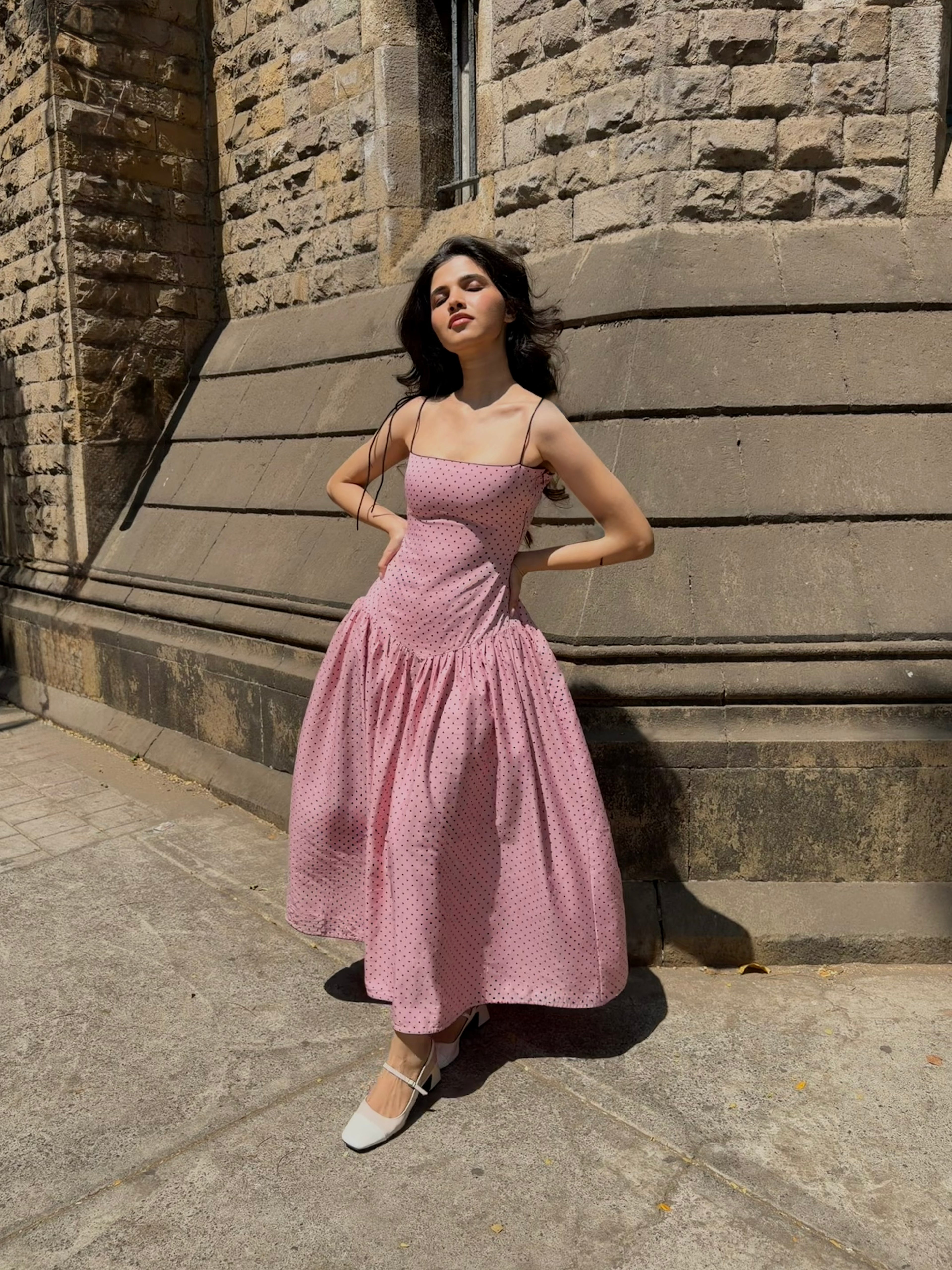 The Daydream Dress – in Blush Pink