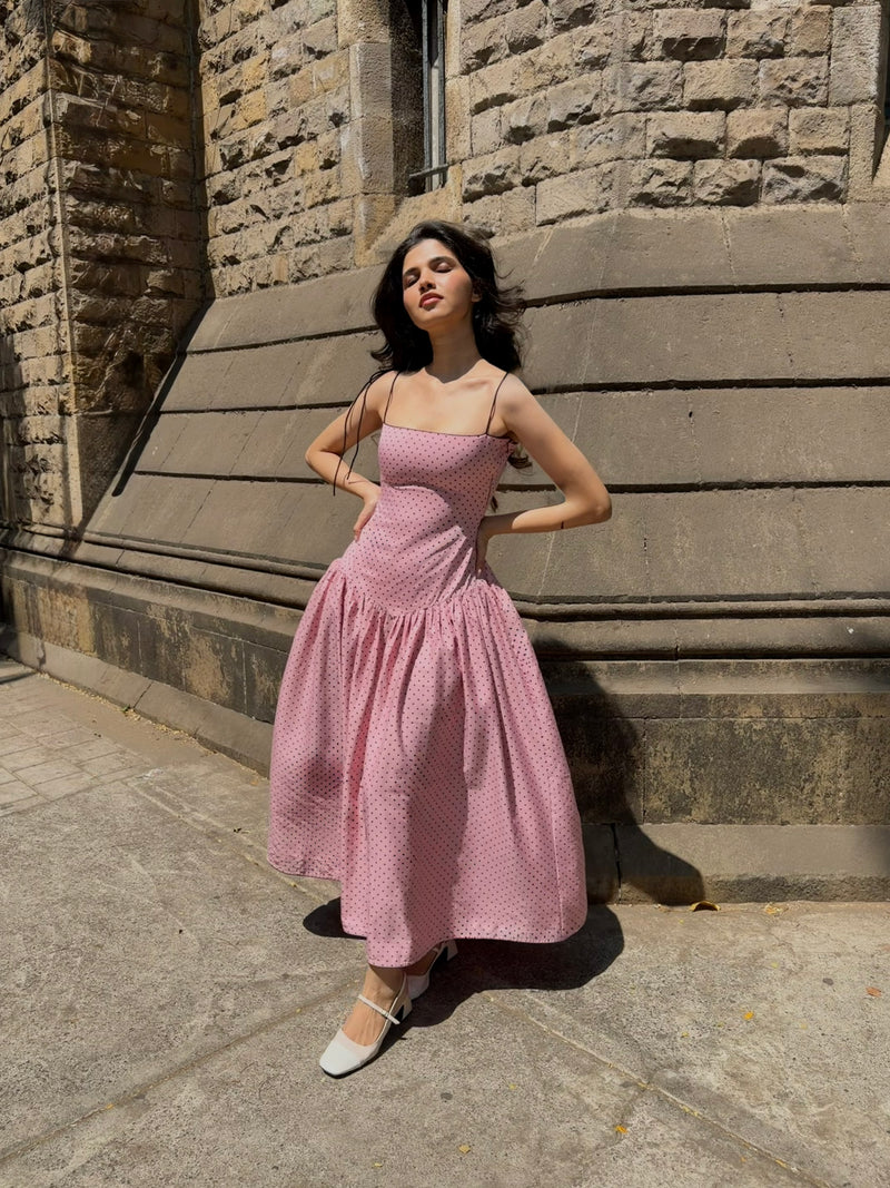 The Daydream Dress – in Blush Pink