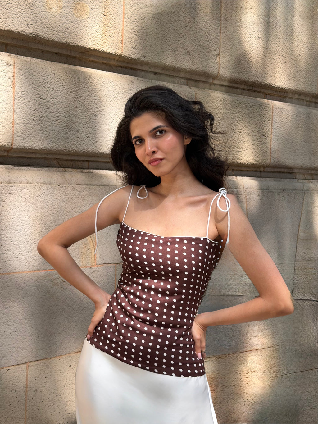 The Aisha Dress - in Espresso Brown