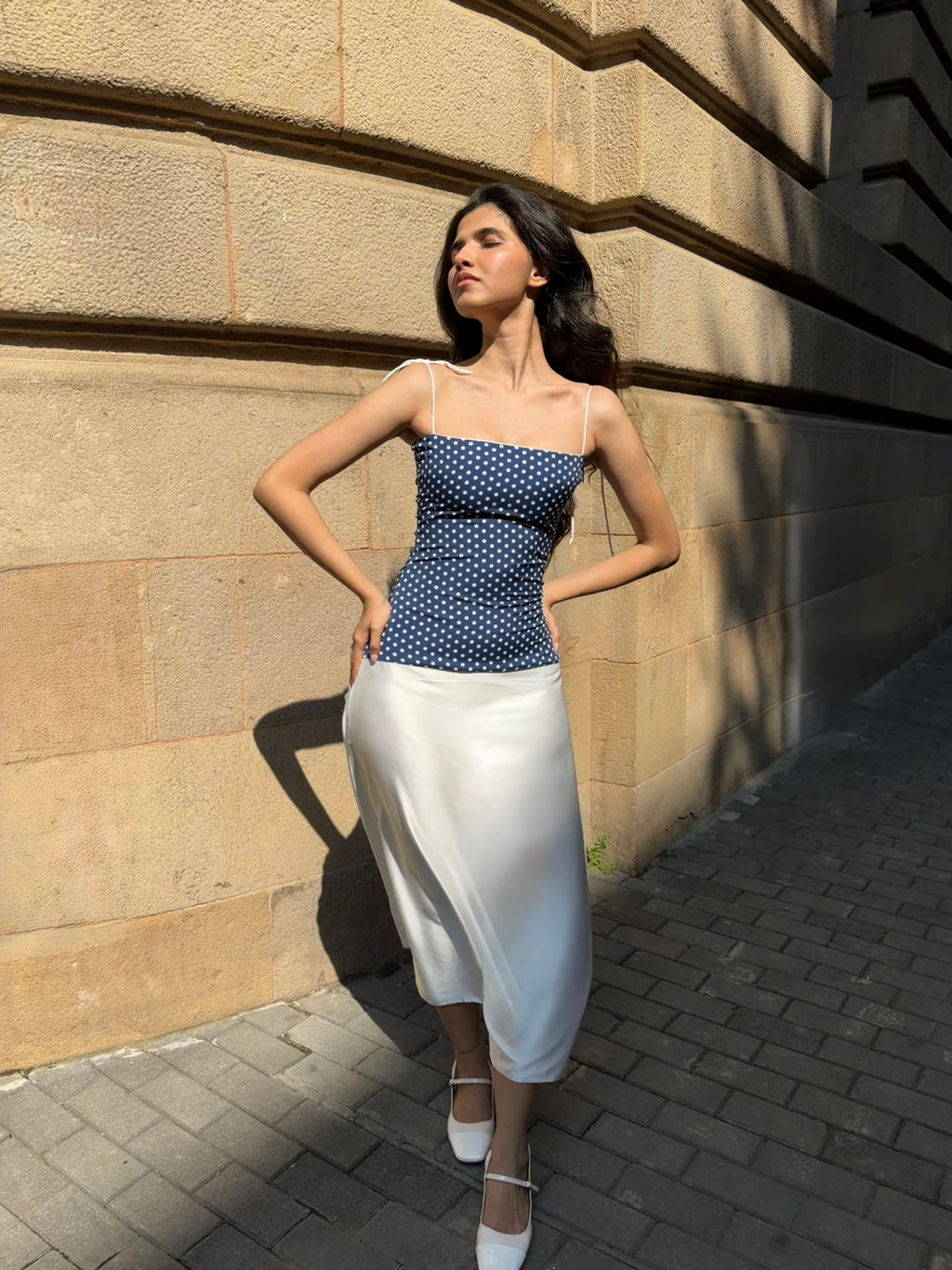 The Aisha Dress - in Midnight Navy