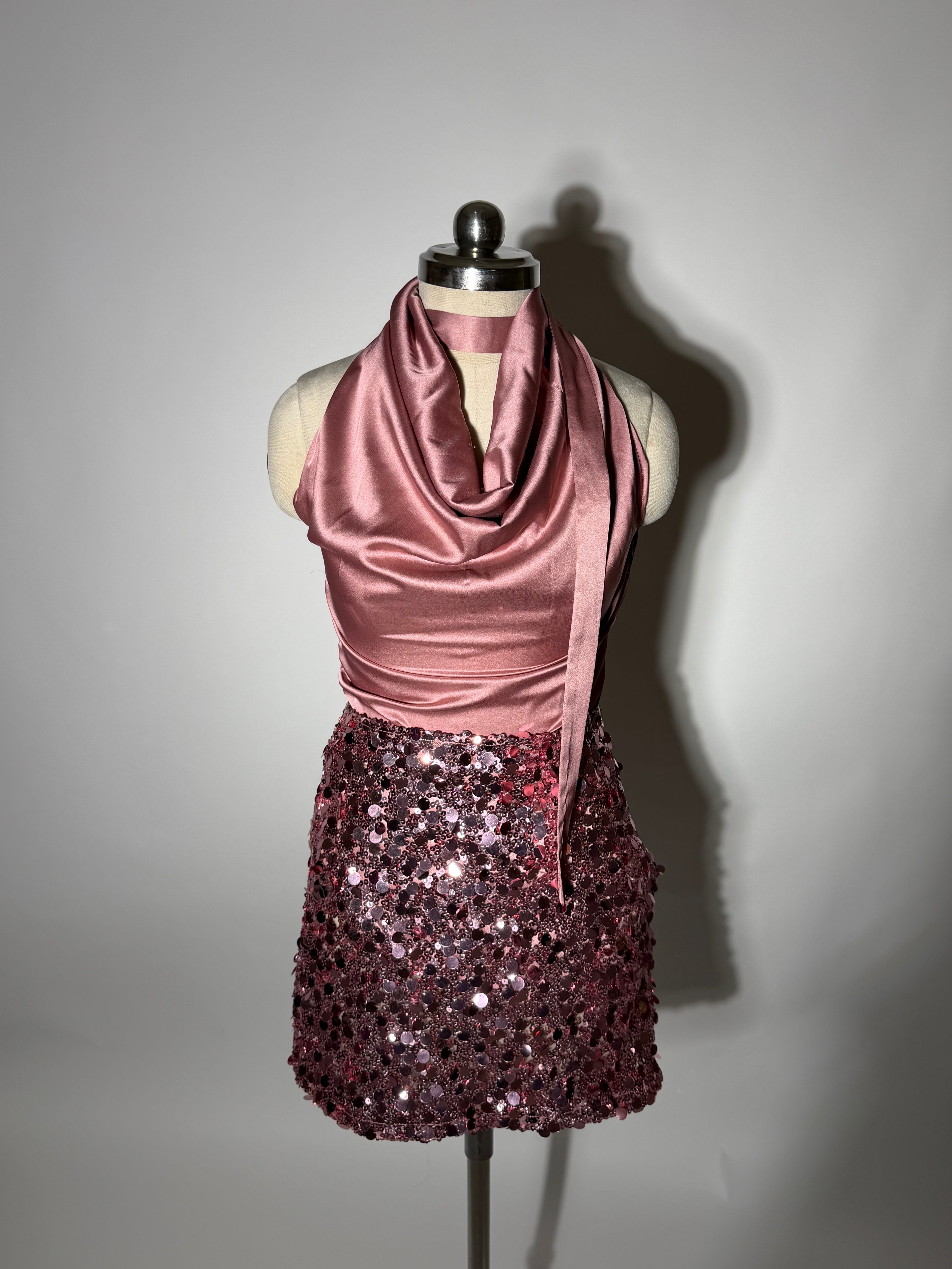 The 2000’s Party Girl :  Co-ord set in Pink