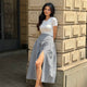 The Gigi Skirt in Classic Black & White