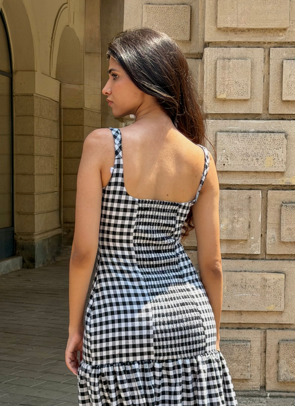 The Gigi Dress in Classic Black & White