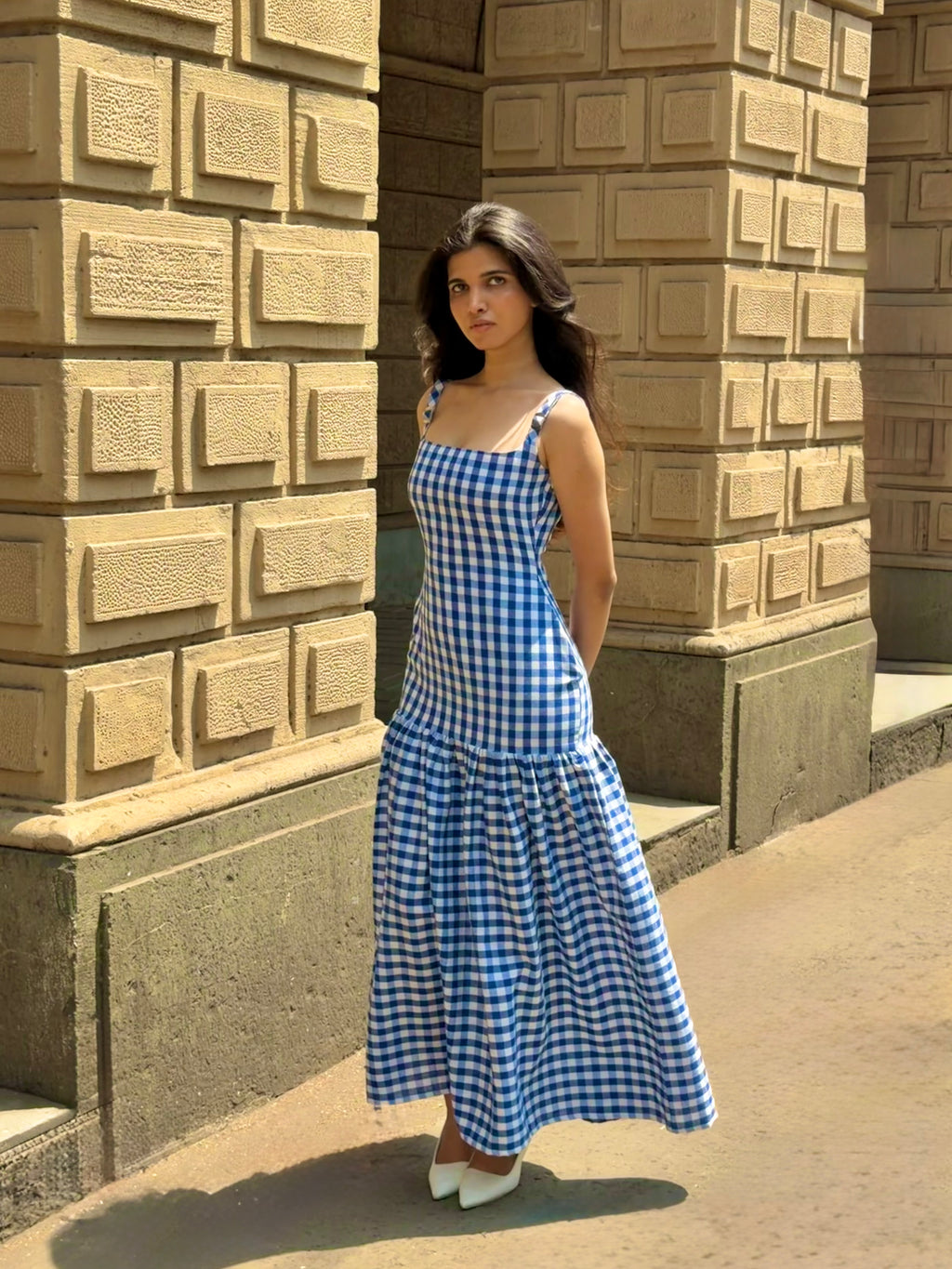 The Gigi Dress in Fresh Blue