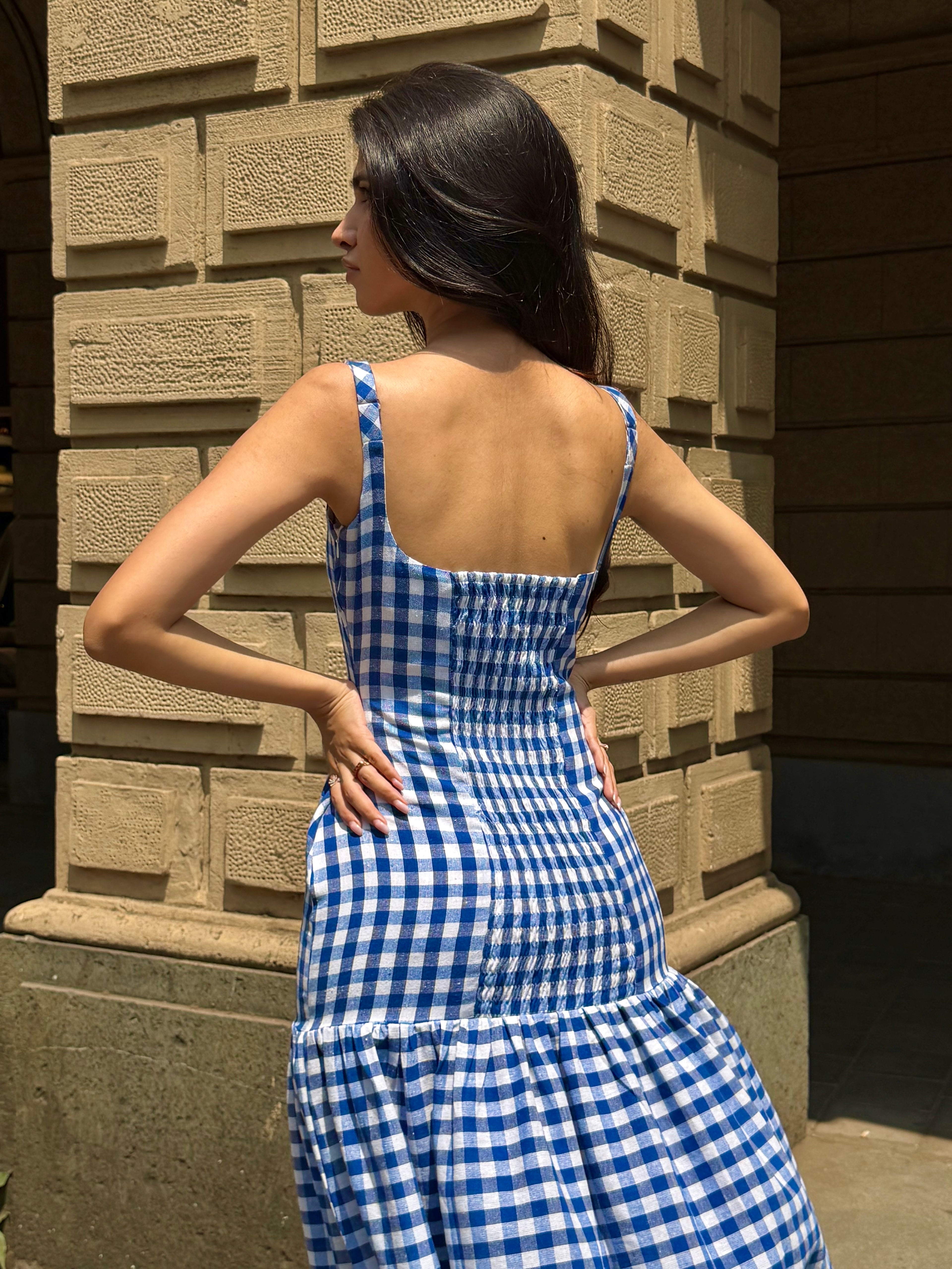 The Gigi Dress in Fresh Blue