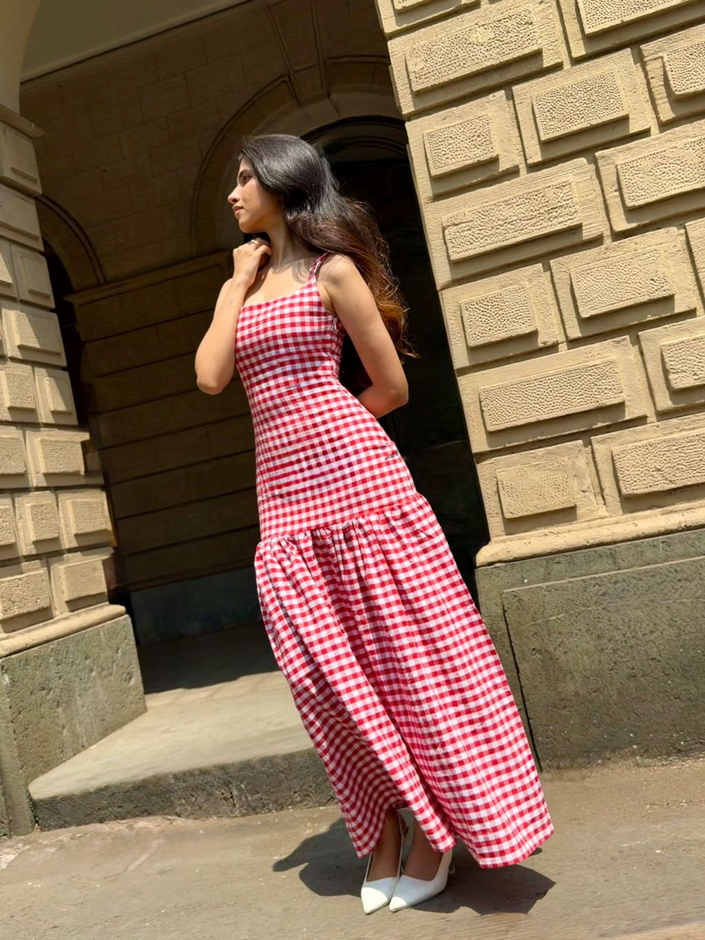 The Gigi Dress in Red