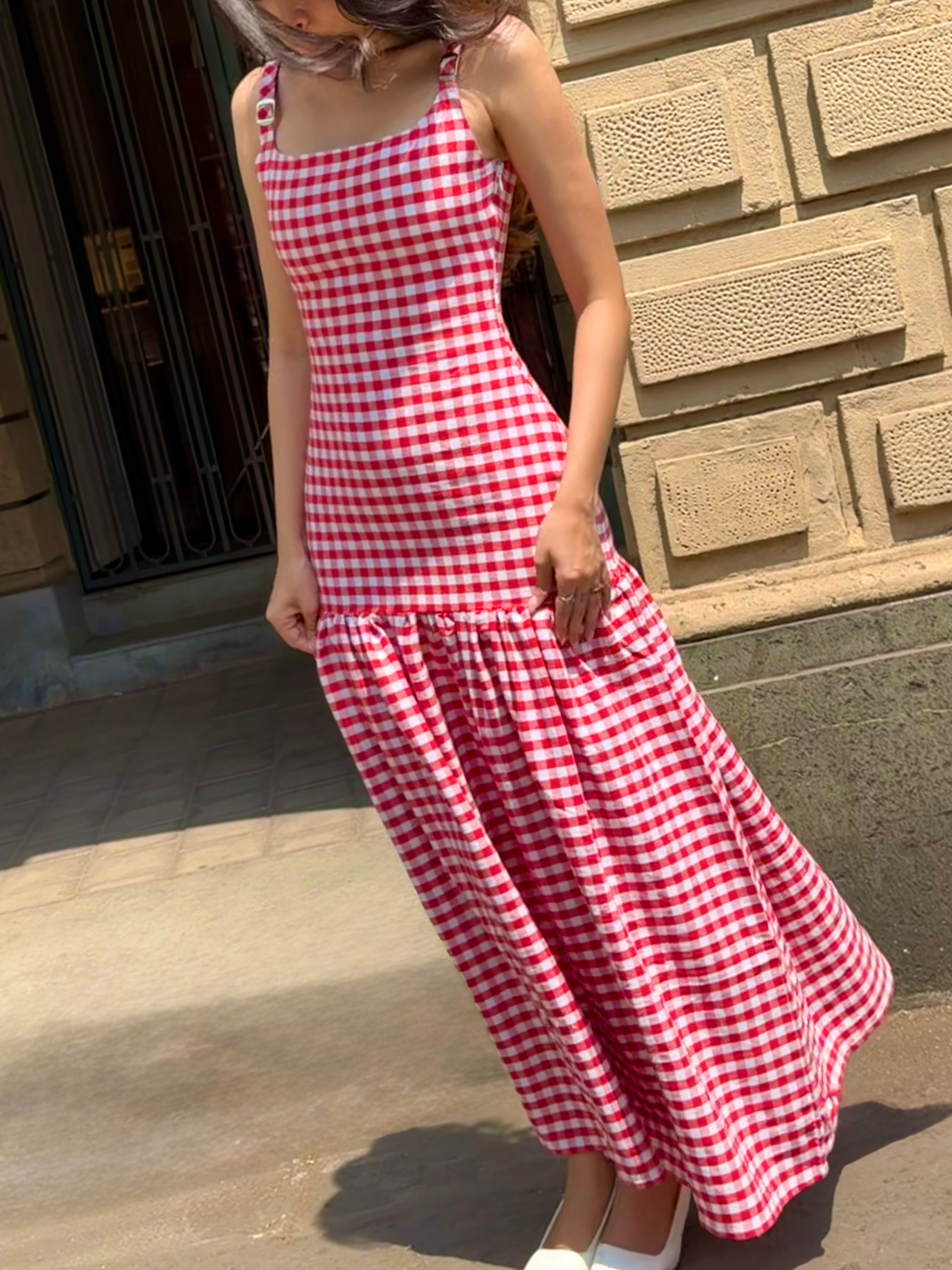 The Gigi Dress in Red