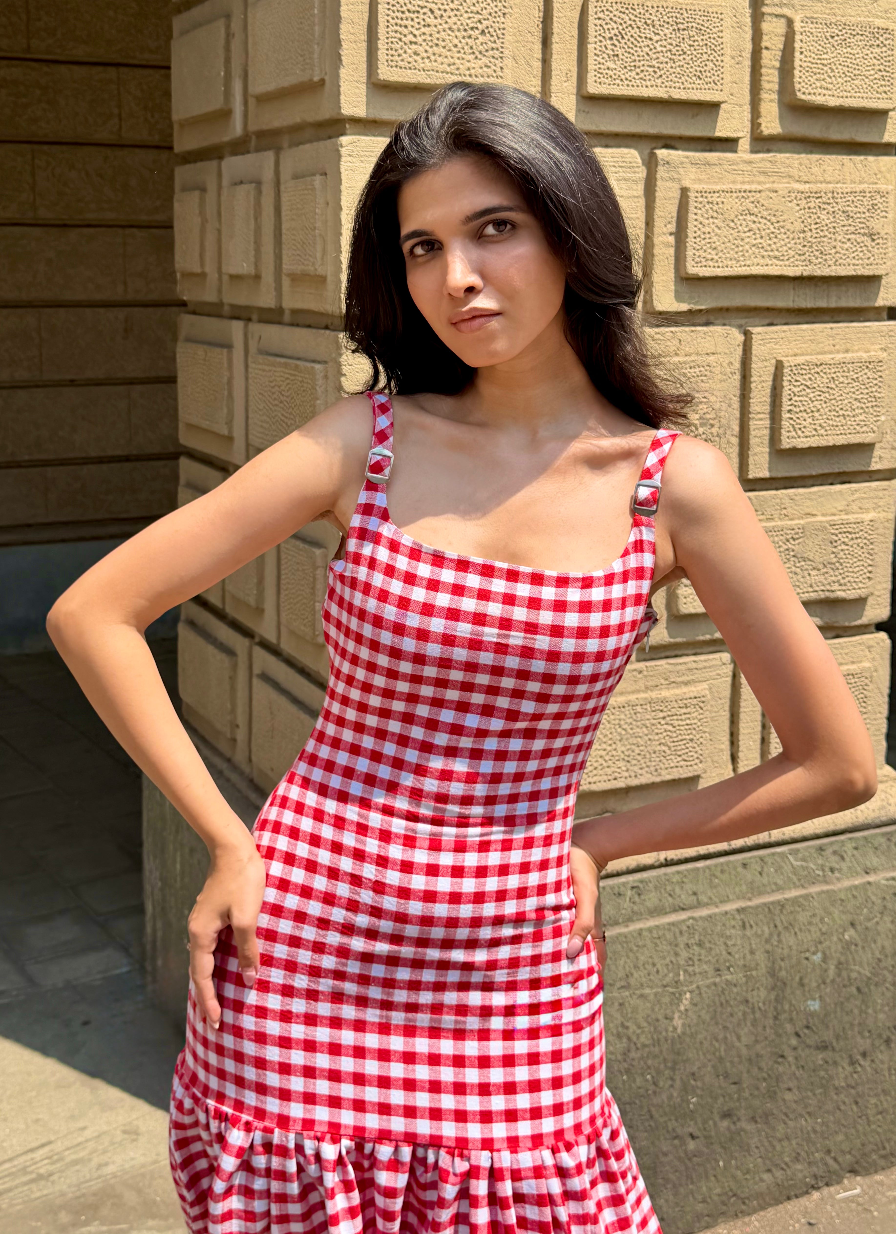 The Gigi Dress in Red