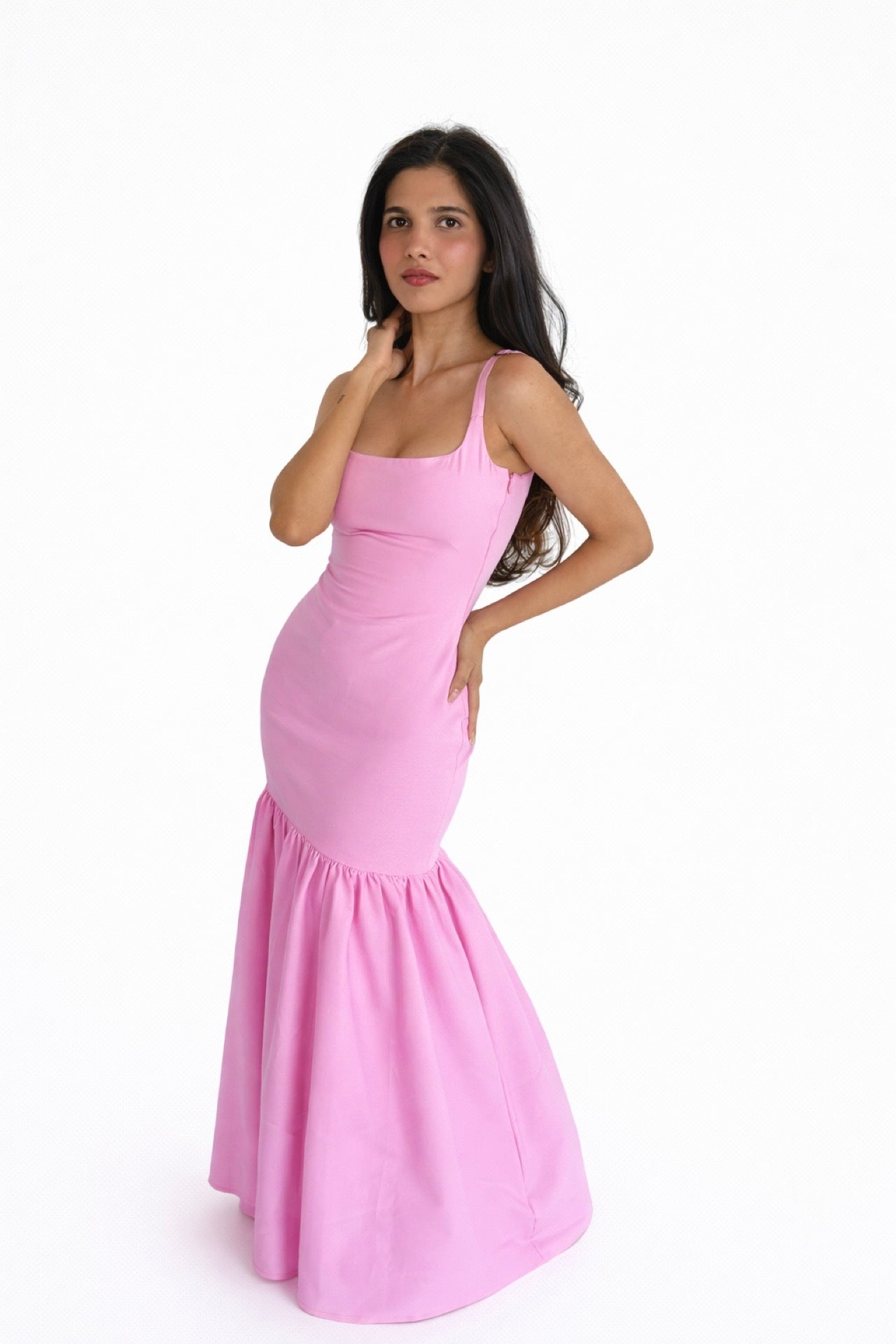 The Modern Staple Dress — Signature Pink