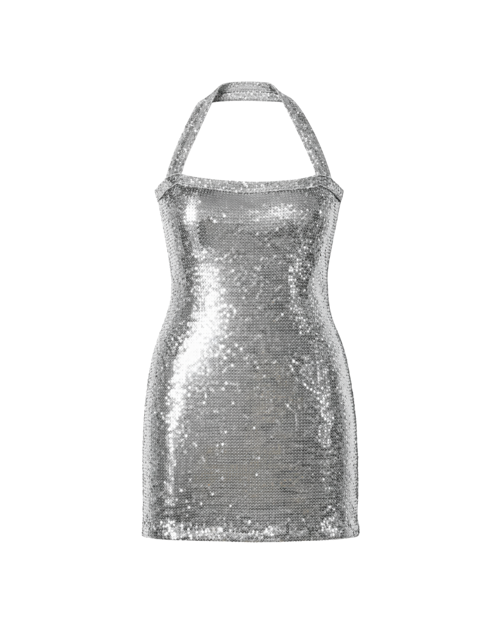 The Silver Disco Dress