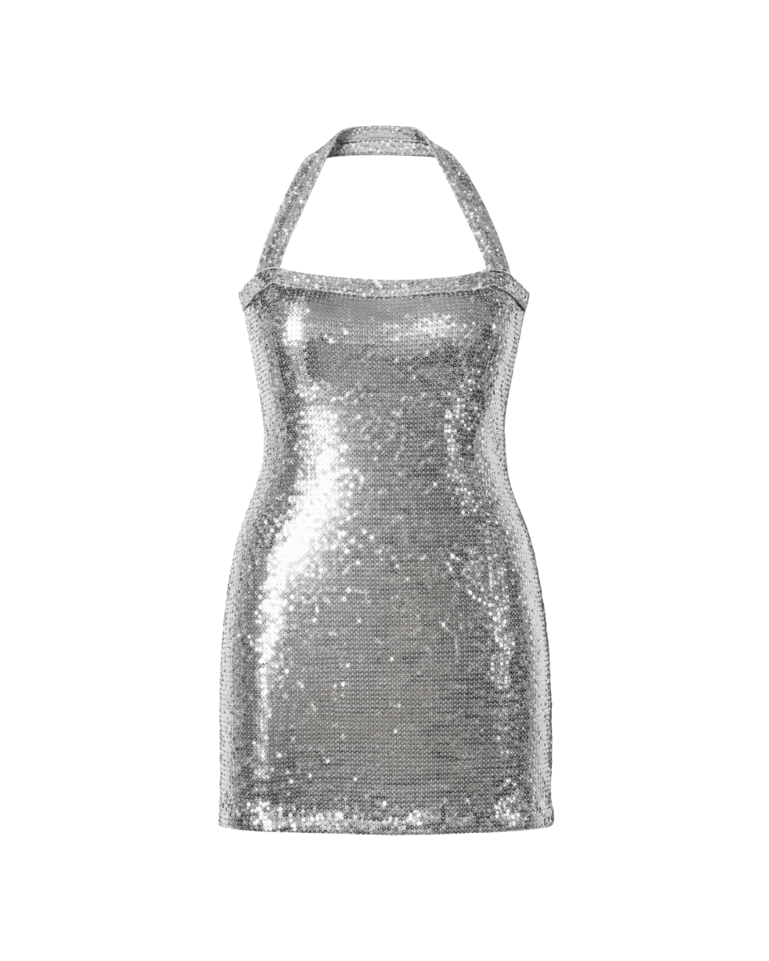 The Silver Disco Dress