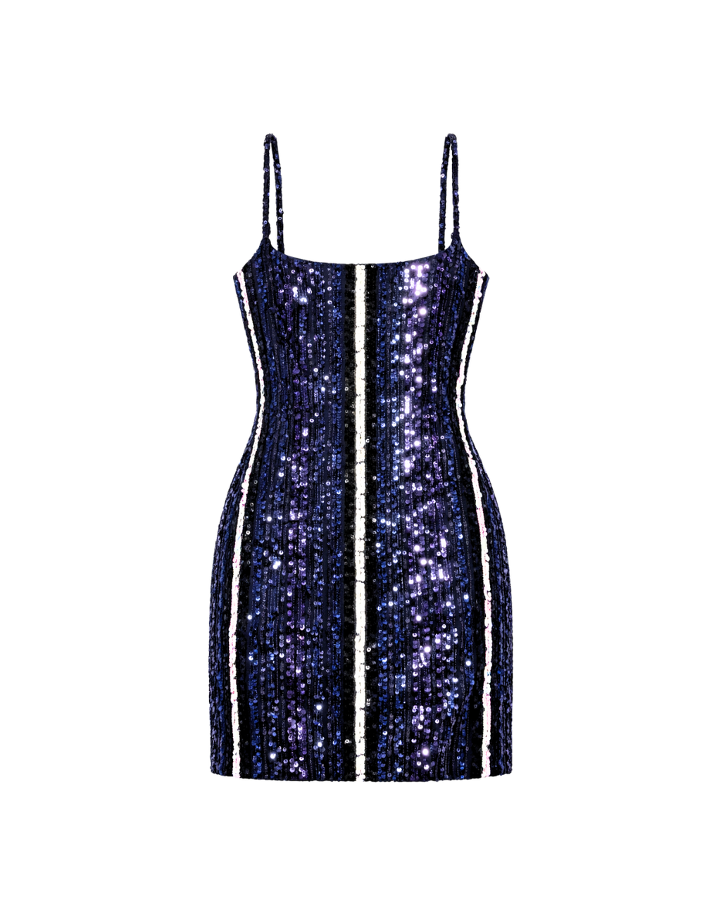 The Cosmic Stripe Dress