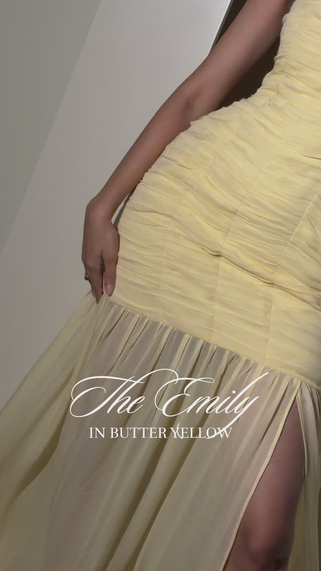 The Emily - Butter Yellow